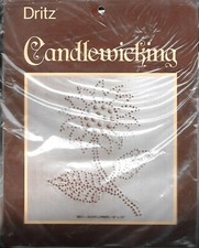 Vintage Dritz 9011 Sunflower Candlewicking Kit 12" x 12" - NIP