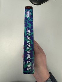 NES Raid on Bungeling Bay CIB Complete With Box Game Manual 5 Screw W/ Hangtab