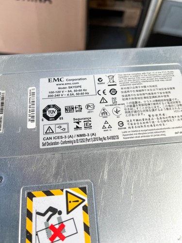 EMC SKYDPE Data Domain DD2500 36TB Storage Array Deduplication 12x3TB HDD - Picture 5 of 7