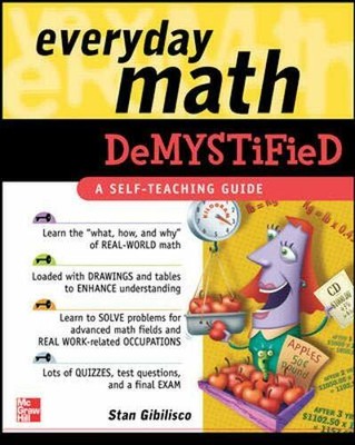 Everyday Math Demystified by Gibilisco, Stan 0071431195 FREE Shipping