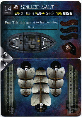 Wizkids Pirates Pocketmodel - Spilled Salt (Ship) DJC 015 U