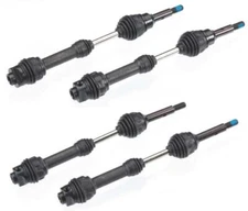 Traxxas 6851R + 6852R Steel Driveshaft Front & Rear Combo for Slash 4x4