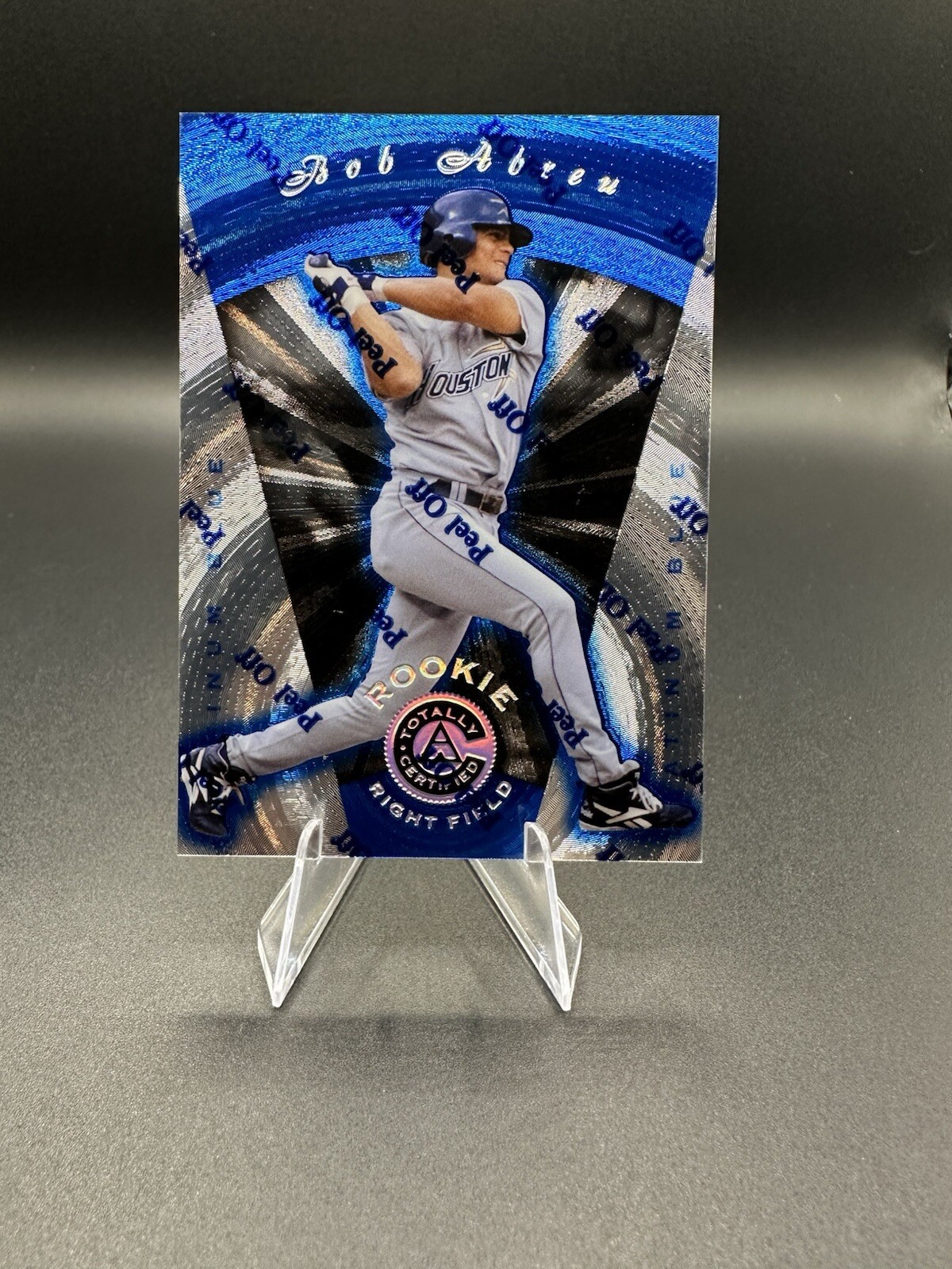 1997 Pinnacle Totally Certified - Platinum Blue #117 Bobby Abreu /1999