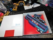 Vintage WINROSS L.B. EBERSOL & SONS Chair Manufacturing Toy Metal Truck W/ Box