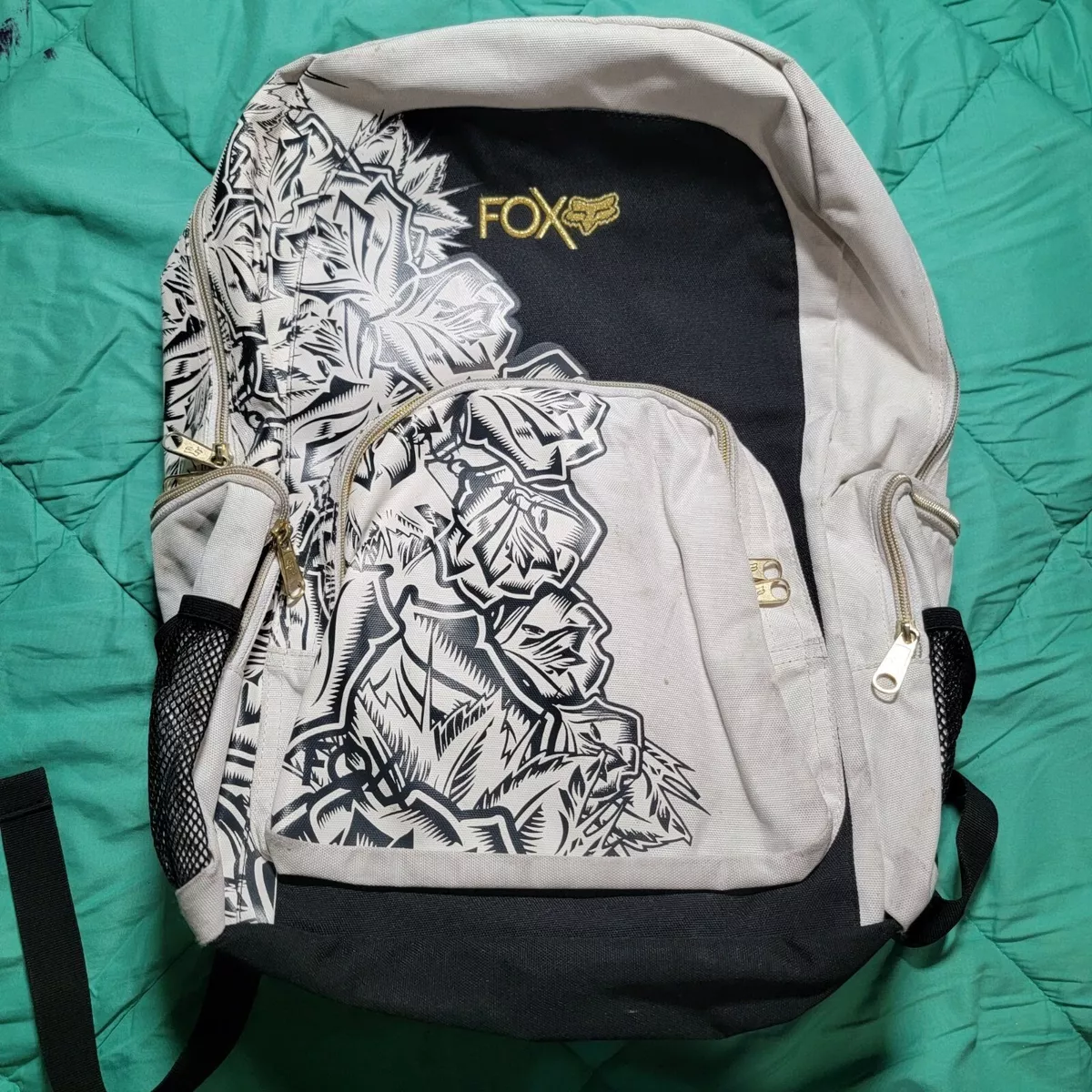 Fox racing bookbag top