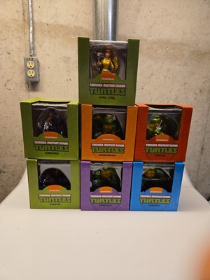 NEW Nickelodeon 2018 Teenage Mutant Ninja Turtles Collectible Figurine Lot Of 7