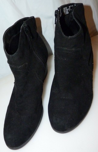 Faded Glory Women's Western Boot, Size: 7.5, Black
