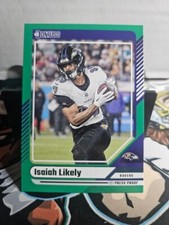 2024 Panini Donruss - Isaiah Likely #270 Green Press Proof