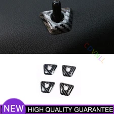 For BMW 5 Series 18-2022 Steel Carbon Fiber Inner Door Bolt Lock Down Frame Trim