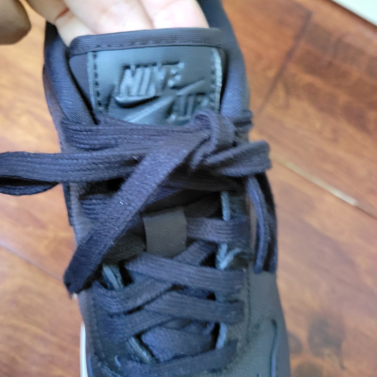 スニーカー NIKE AirJordan 1 Retro Low Lifted Black Phantom WMNS 2018 NIKE Air Jordan 1 Retro Low Lifted Black Phantom Black