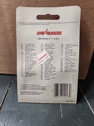 Majorette Movers Serie 200 #269 Jeep Krankenwagen bewegliche Teile MOC Oldtimer 1990er - Bild 5 von 5