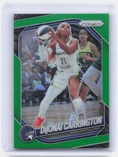 2025 Panini Prizm WNBA #9 DiJonai Carrington Green Prizms Minnesota Lynx
