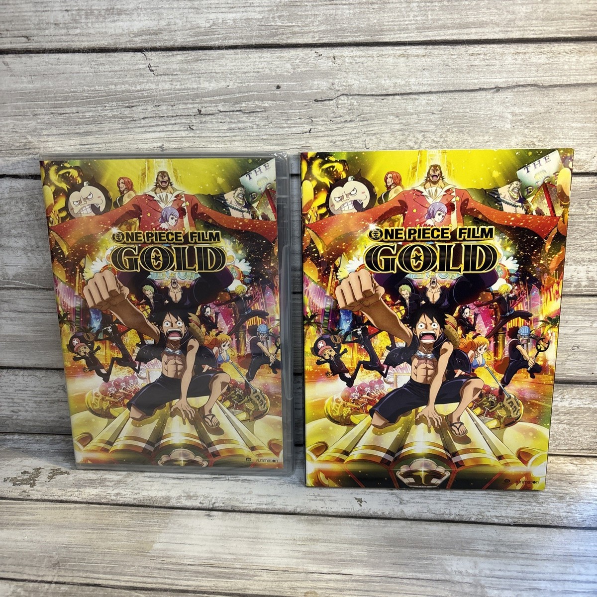 One Piece Film: Gold DVD New Sealed With Slipcover It's A Life Or