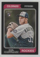 2023 Topps Heritage High Number Black Bordered /50 Karl Kauffmann #712 1dm5