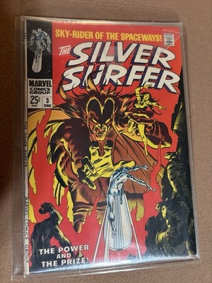 Marvel Comics The Silver Surfer #3 1968 Silver Age Key Issue Superheroes