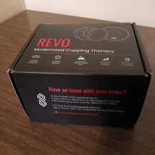 REVO the Original 4-in-1 Smart Cupping Therapy Massager with Red Light therapy