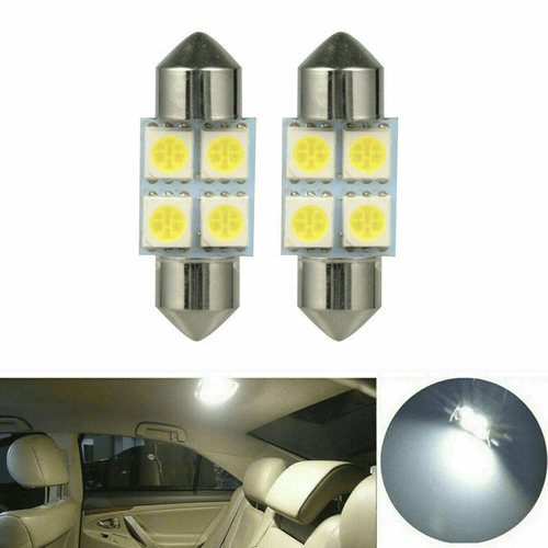 Kit 14 Piezas Luces LED T10 36mm Interior Coche Accesorios Mapa Domo Matrícula L - Imagen 11 de 12