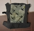 BOBA BABY CARRIER GRAY W/ BIRDIES & FRONT POUCH AND CELL POUCH — photo 1