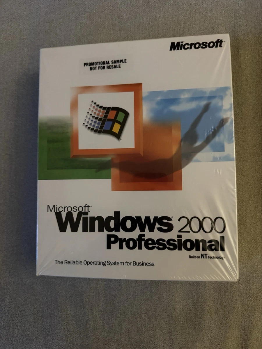 25+ Microsoft Windows 2000 Software - English Version for sale