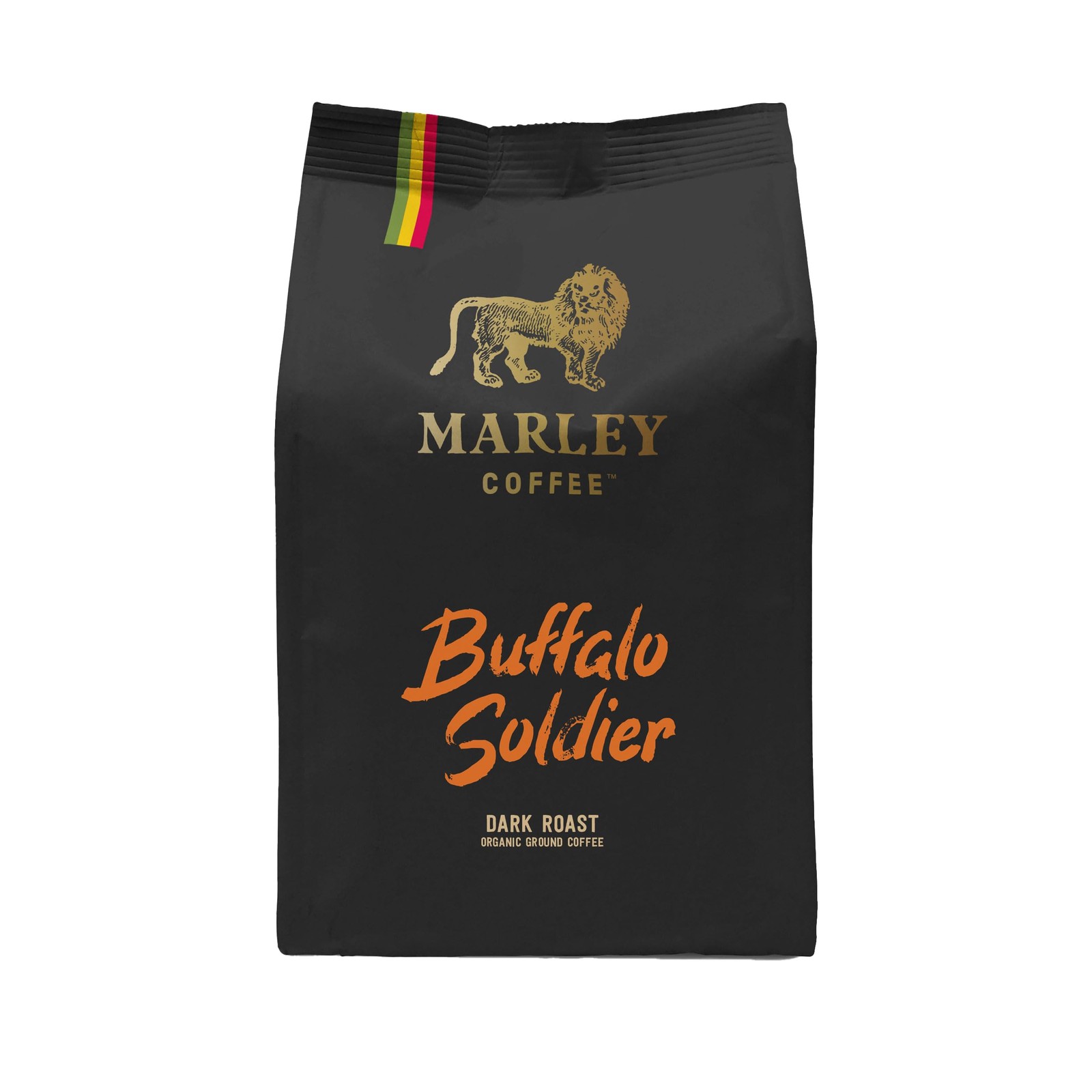 Buffalo Soldier Strong Dark Roast Organic Ground Coffee 227g From The Marley