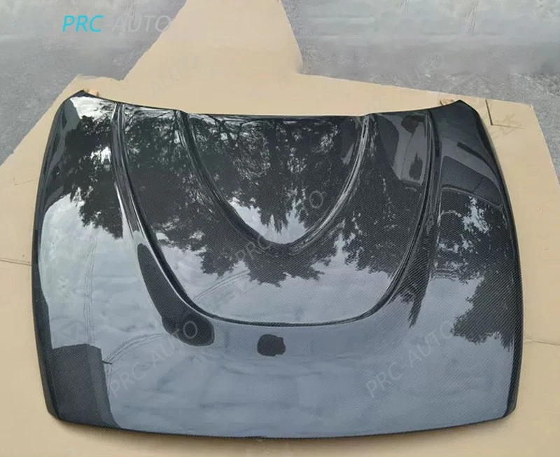 For Mazda RX-8 2004-2011 Real Carbon Fiber Front Hood Vented Bonnet Cover - Image 2 of 4