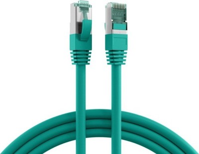 EFB-Elektronik Patchkabel Cat.6A S/FTP EC6000A 20m gn Ethernet Netzwerk (RJ45)