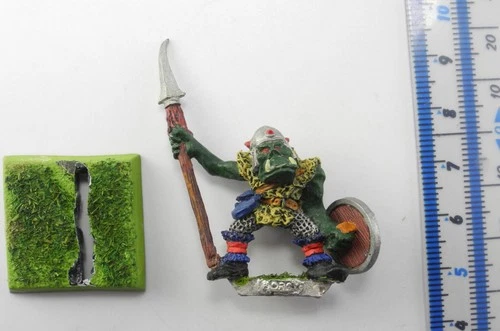ORC BOY w. spear Metal Classic Orcs Orruks Boyz Army Painted Warhammer 1980s 17