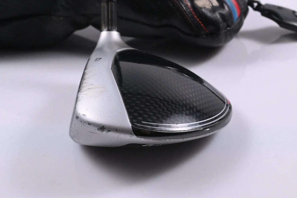 Left Hand Taylormade M4 #3 Wood / 16.5 Degree / Stiff Flex Fujikura Atmos Red 6 - Image 3 of 4