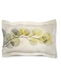 Laural Home Smoky X-Ray of Eucalyptus Leaves Standard Sham