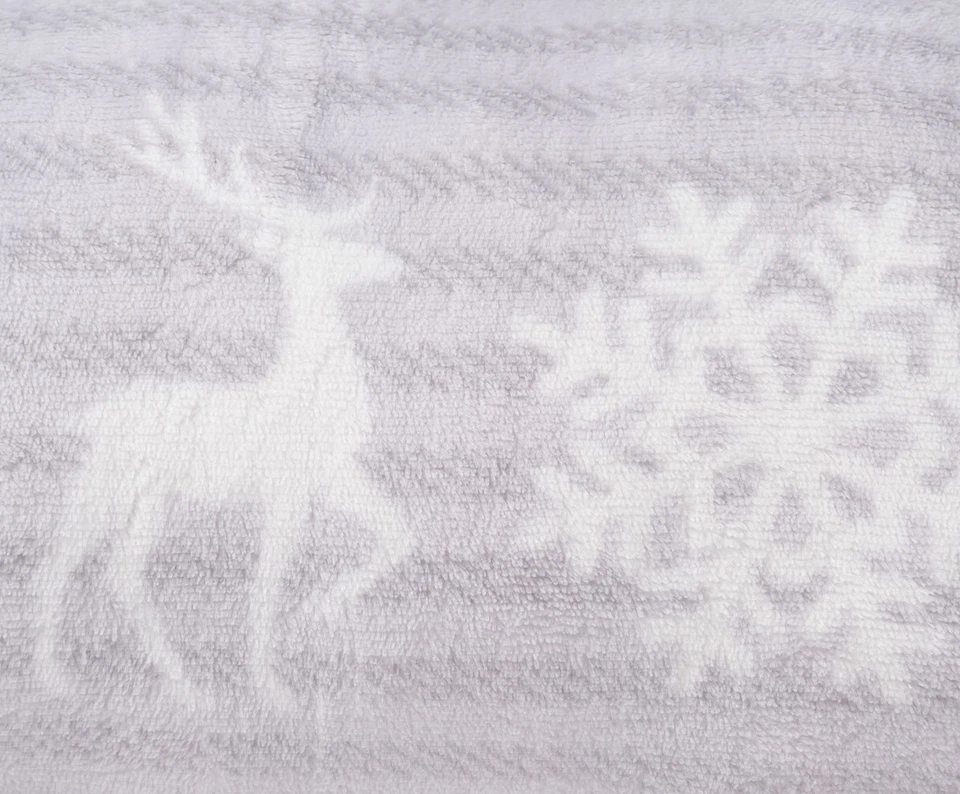 GÖZZE Kuscheldecke "Scandic" Wohndecke XXL 150x200cm Weihnachts Decke Sofadecke - Bild 3 von 4