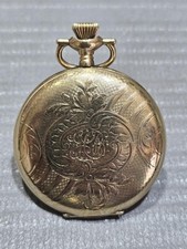Elgin Pocket watch 1918 mod 2 grade 302 12s 7j not running CJL010298