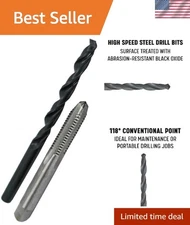High-Speed 1/4"-28 Tap and Drill Bit Kit - Precision Machining Essentials
