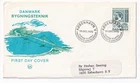 STAMP DENMARK "KOBENHAVN" "BYGNINGSTEKNIK" 1972 FDC ENVELOPE