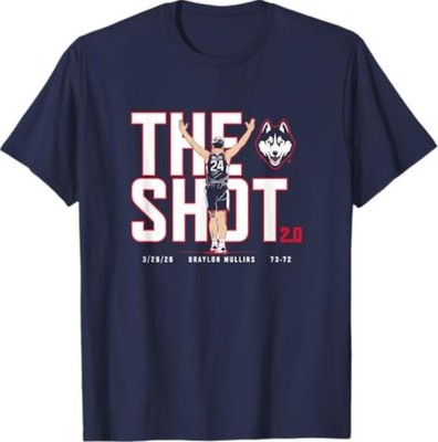 Braylon Mullins - The Shot 2.0 - UConn Huskies Basketball T-Shirt