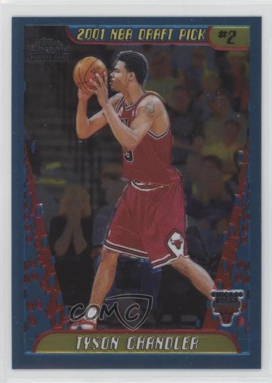 2001-02 Topps Chrome Tyson Chandler #130 0d08