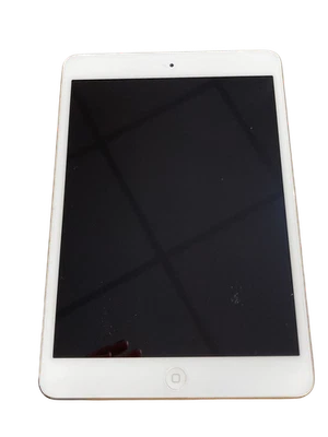 Apple iPad mini (1. Generation, 2012) A1455 weiß und silber 16GB SIM entsperrt - Bild 1 von 4