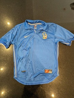 Original Italy Home Shirt 97 98 Small