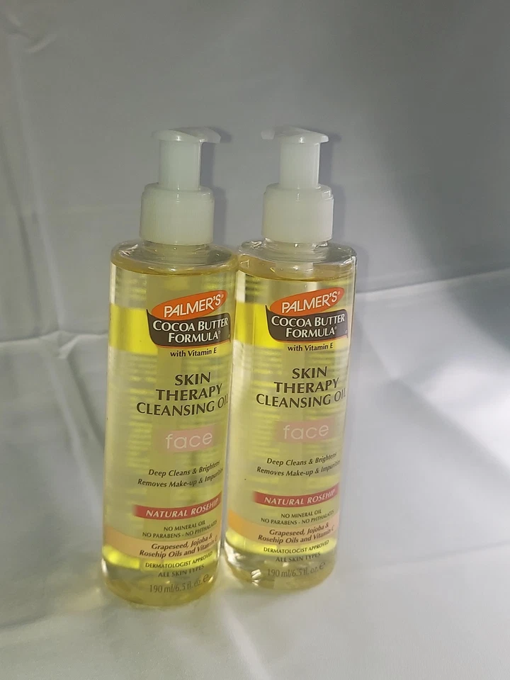 4件装Palmer's可脂配方皮肤治疗面部清洁油6.5液体盎司 — 第 3/3 张图片
