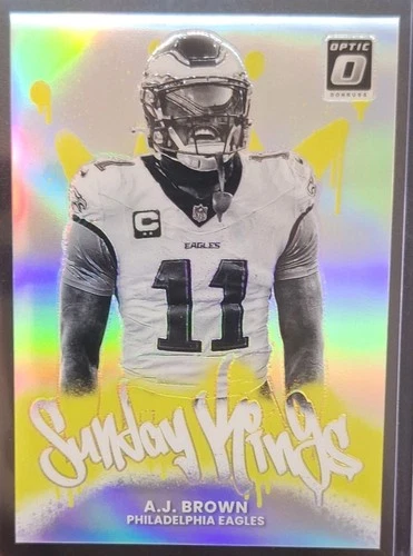 2025 Donruss Optic A.J. Brown Base (RAW)