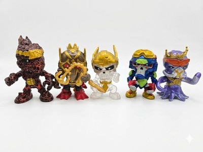 Treasure X Moose Toys Action Lot Of 5 Figures Treasure Gold Dipped