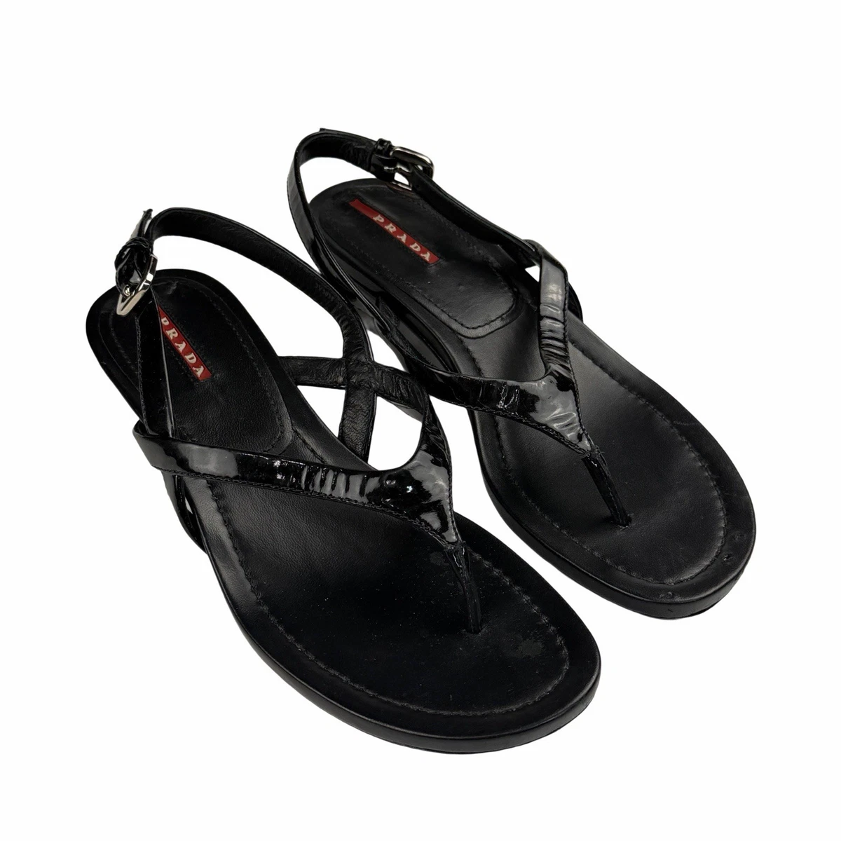 PRADA Buckle Low (1-1.9 in) Heel Height Heels for Women for sale
