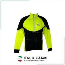 MAGLIA INVERNALE CICLISTA CICLISMO BICICLETTA DEKO IRIS MANICA LUNGA TAGLIA M VE