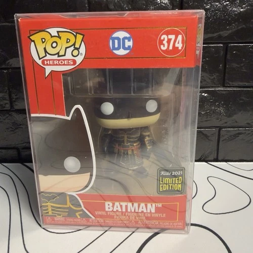 Pop Funko #374 Batman Imperial Metallic Funko 2021 Exclusive