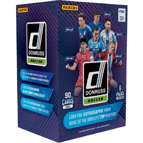 2024-25 Panini Donruss Soccer Blaster Box (Blue Cubic)