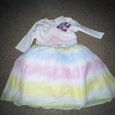 NEW NWT Blueberi Boulevard girls 24 month formal dress  shrug set PRETTY Easter