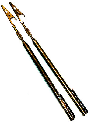 2 PACK  36'' Telescopic Alligator Clip * US FREE SHIPPING TO ALL USA TERRITORIES''