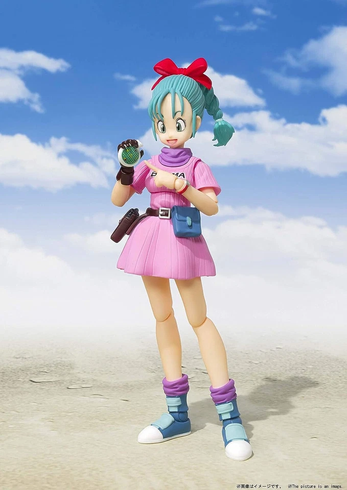 BANDAI S.H.Figuarts DRAGON BALL BULMA ADVENTURE BEGINS w/ Tracking NEW - Image 4 of 4