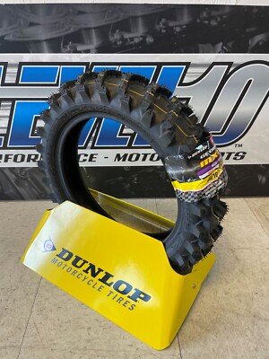 DUNLOP GEOMAX MX14 80/100-12 41M REAR + MX34 60/100-14 29M FRONT
