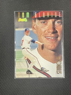 Tom Glavine 1996 Leaf Studio Gold One OF Five Hundred Braves #12 1/500