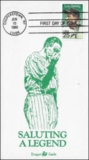 Sc. 2417 Lou Gehrig Dragon Cards FDC